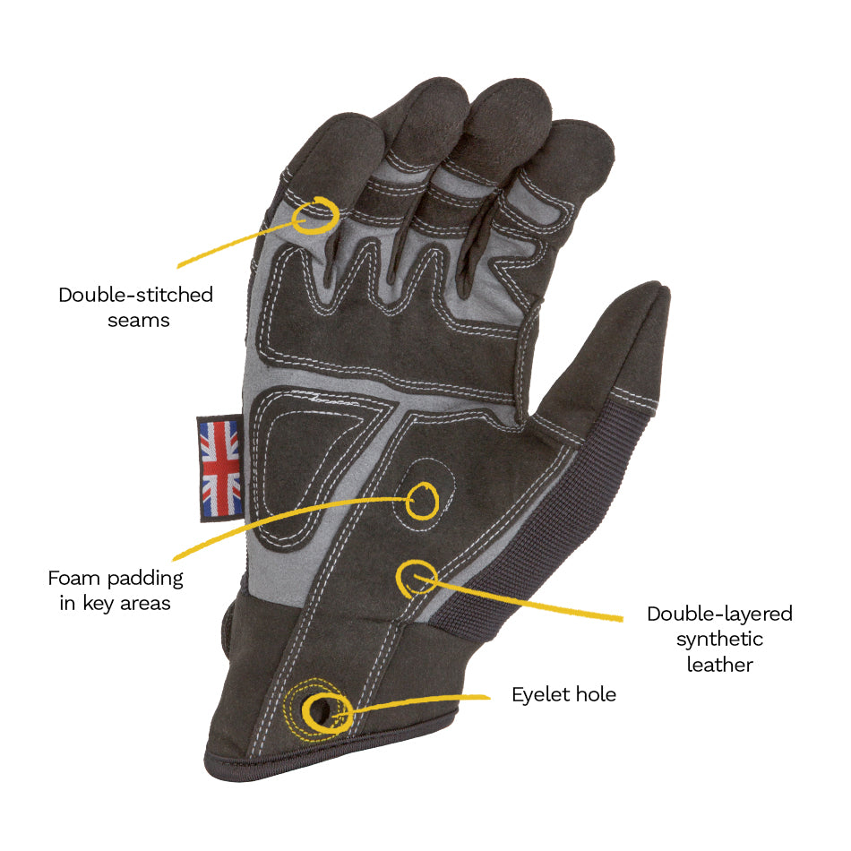 DIRTY RIGGER® PROTECTOR™ 3.0 HEAVY DUTY RIGGER GLOVES (FULL FINGER)