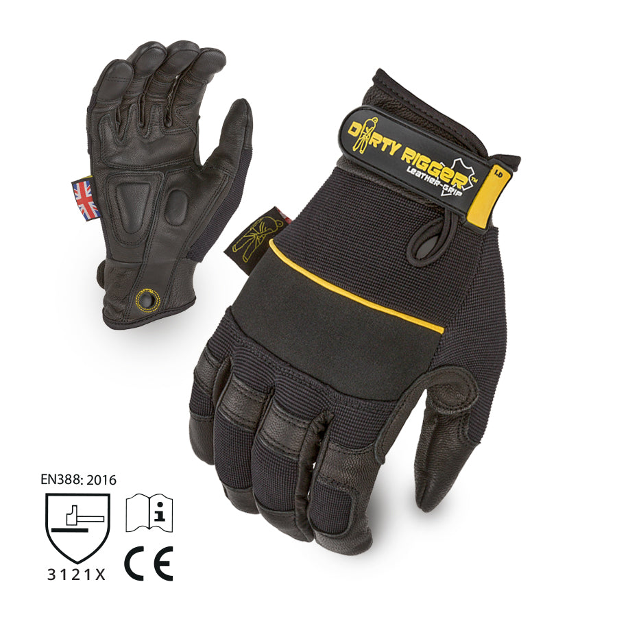 DIRTY RIGGER® LEATHER GRIP GLOVE