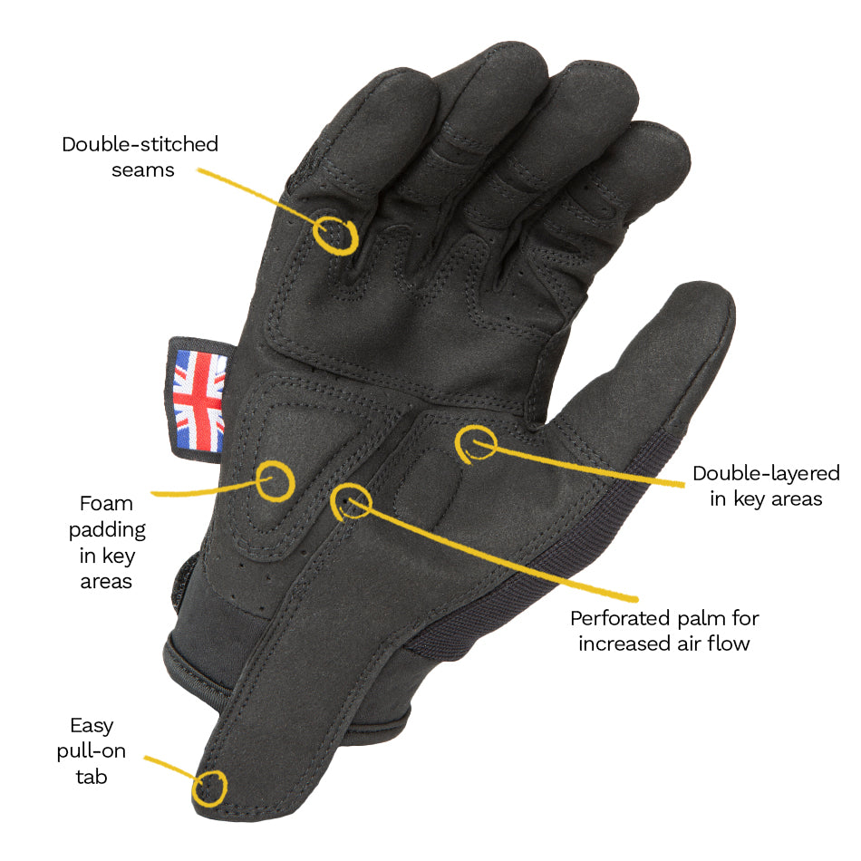 DIRTY RIGGER VENTA-COOL ™ Warm Weather Glove – Full Fingered