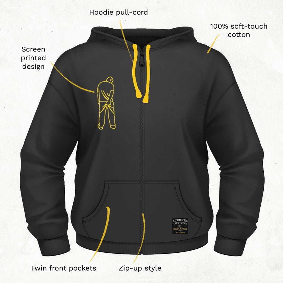 Dirty Rigger® Iconic Hoodie - L