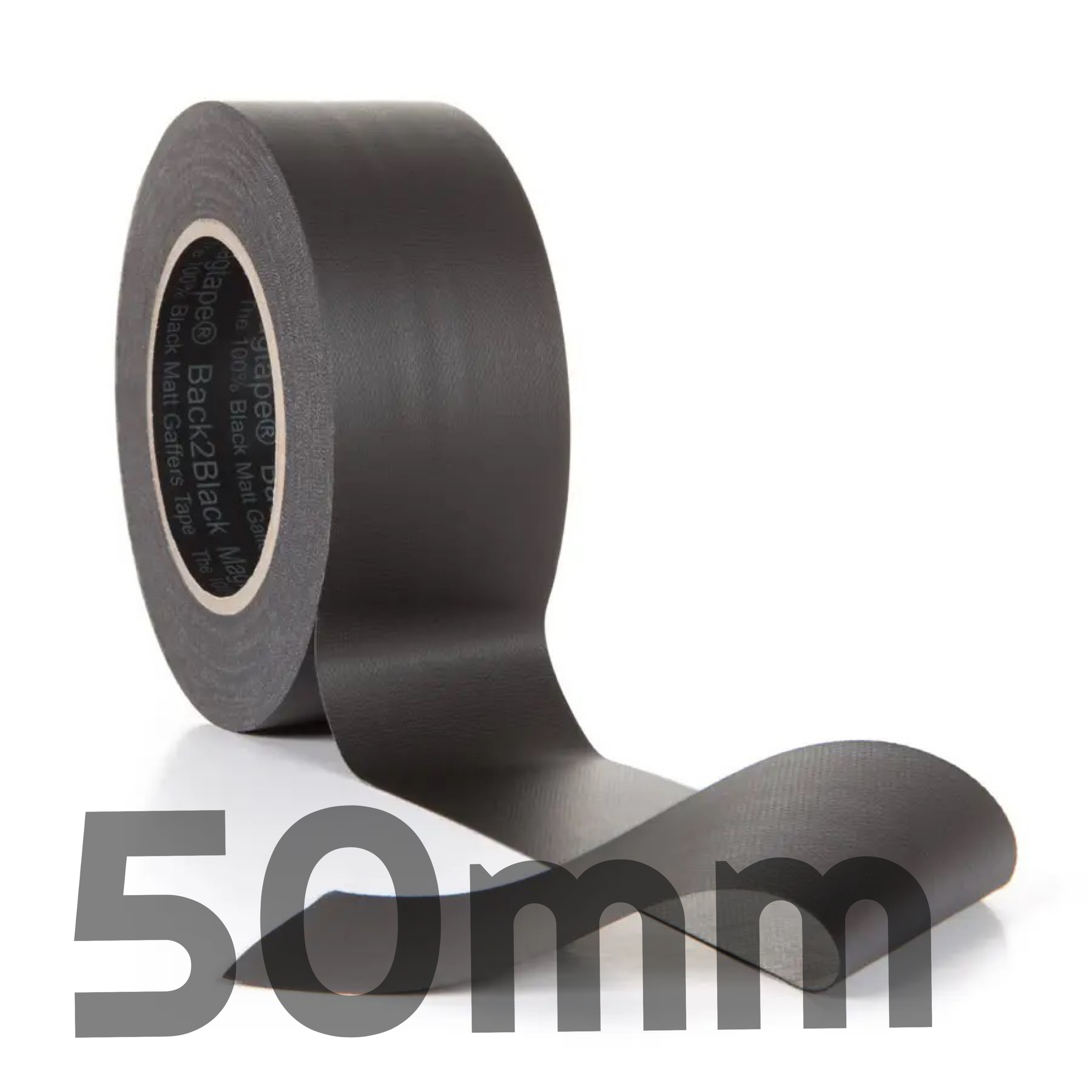 LE MARK MAGTAPE® BACK 2 BLACK - 50mm x 50m