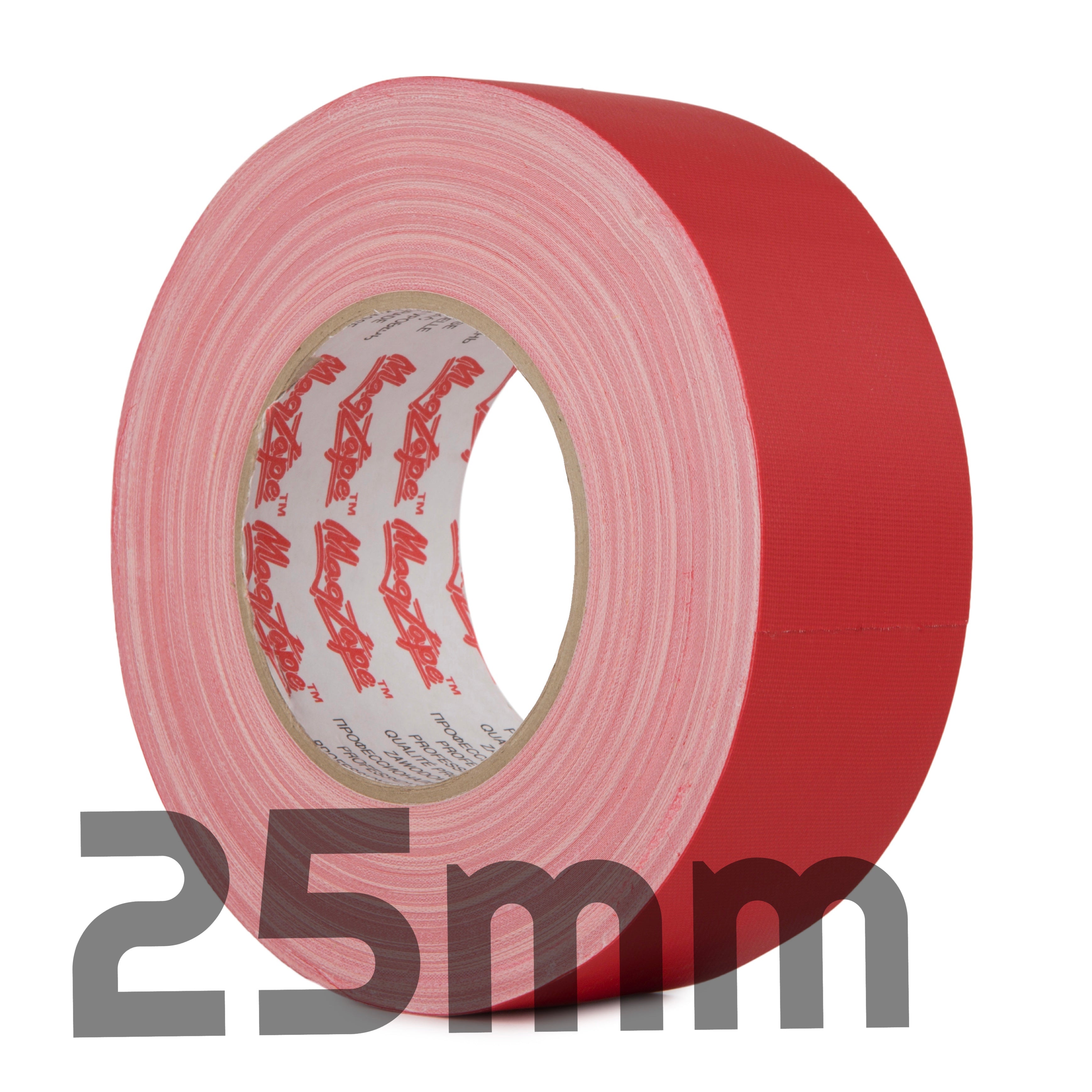 LE MARK MAGTAPE® MATT 500 GAFFER RED - 25MM X 50M