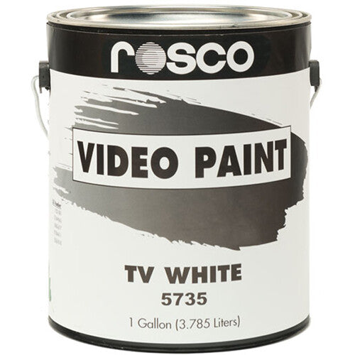 Rosco TV Paint - TV White 5735 - 1 Gallon