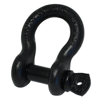 ARNO BLACK SHACKLE 2T / M16, SCREW PIN