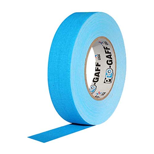 PRO GAFF FLUORESCENT GAFFER - FLUORESCENT BLUE - 12MM X 22.8M