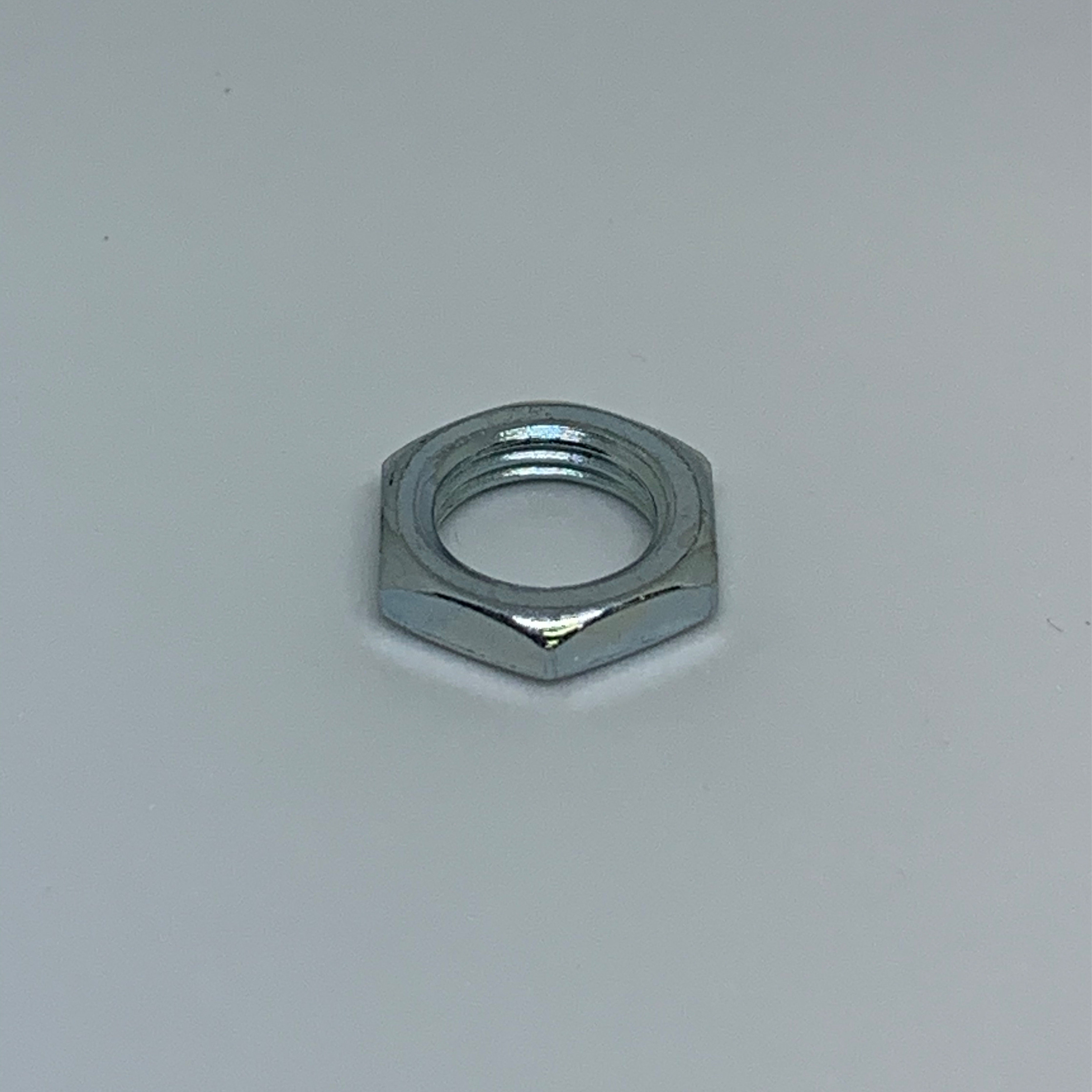 ETC JAM NUT 1/8 IPS x 1/8" THICK STEEL ZINC (10 PCS)