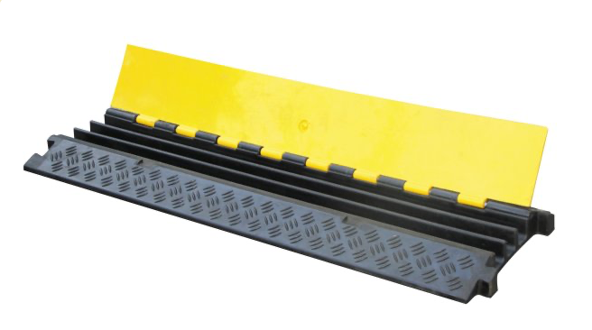 HEAVY DUTY 3-CHANNEL TPU CABLE PROTECTOR