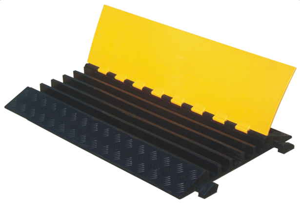 HEAVY DUTY 5-CHANNEL TPU CABLE PROTECTOR