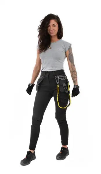 DIRTY RIGGER® (36/33) CREW CLOBBER LADIES TROUSERS V1.7