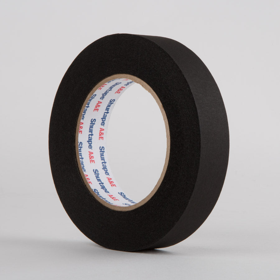 SHURTAPE OPAQUE PHOTO TAPE - BLACK - 24MM X 55M