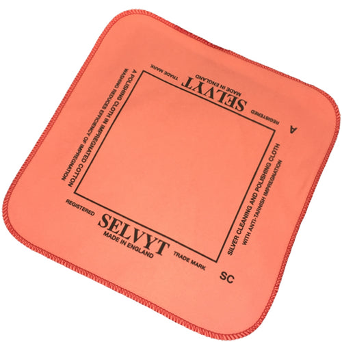 SELVYT SC FOR SILVER (PINK) POLISHING CLOTH 25CMX25CM