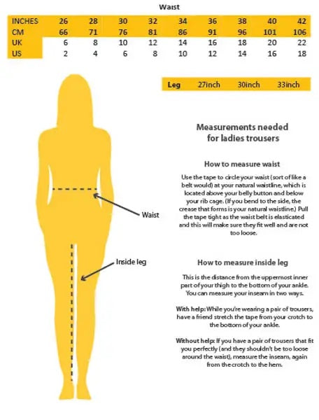 DIRTY RIGGER® (36/33) CREW CLOBBER LADIES TROUSERS V1.7