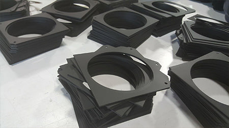 CITY THEATRICAL INC COLOR FRAME, STEEL 6 1/4"(S4,SL,SH,PC) BLACK - 2350