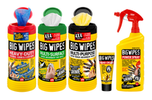 Load image into Gallery viewer, BIG WIPES MULTI‐PURPOSE 80s (4X4) TUBS