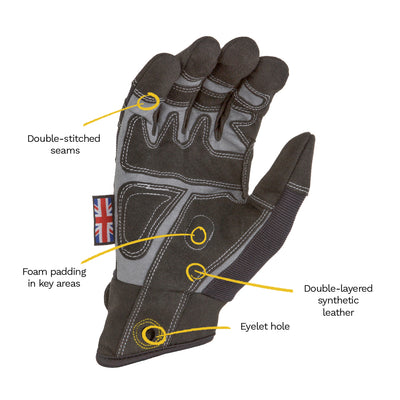 DIRTY RIGGER® PROTECTOR™ 3.0 HEAVY DUTY RIGGER GLOVES (FULL FINGER)