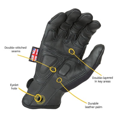 DIRTY RIGGER® LEATHER GRIP GLOVE