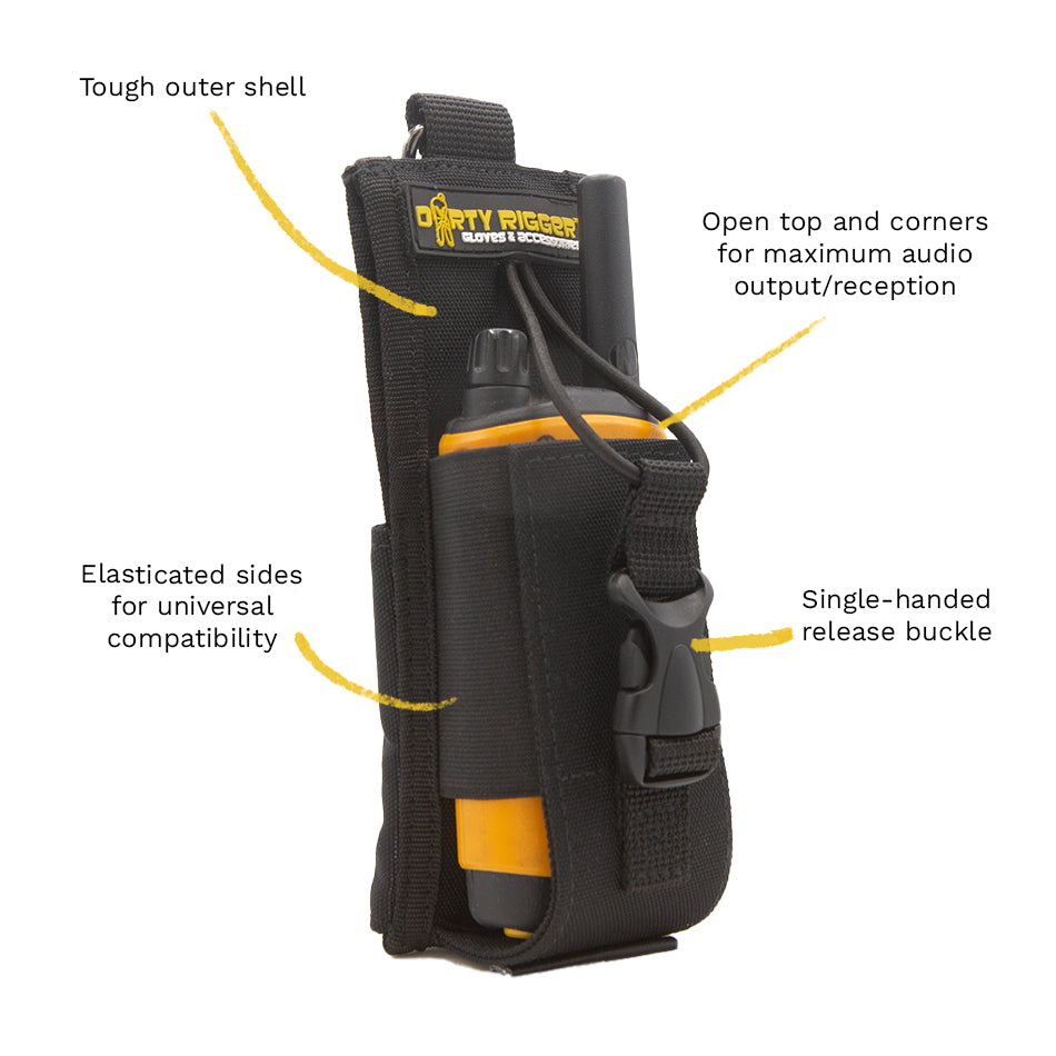 Dirty Rigger Radio Pouch