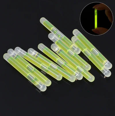 Glowing Bright Colorful Light Chemical Fluorescence Sticks - 4cm (10PCS)