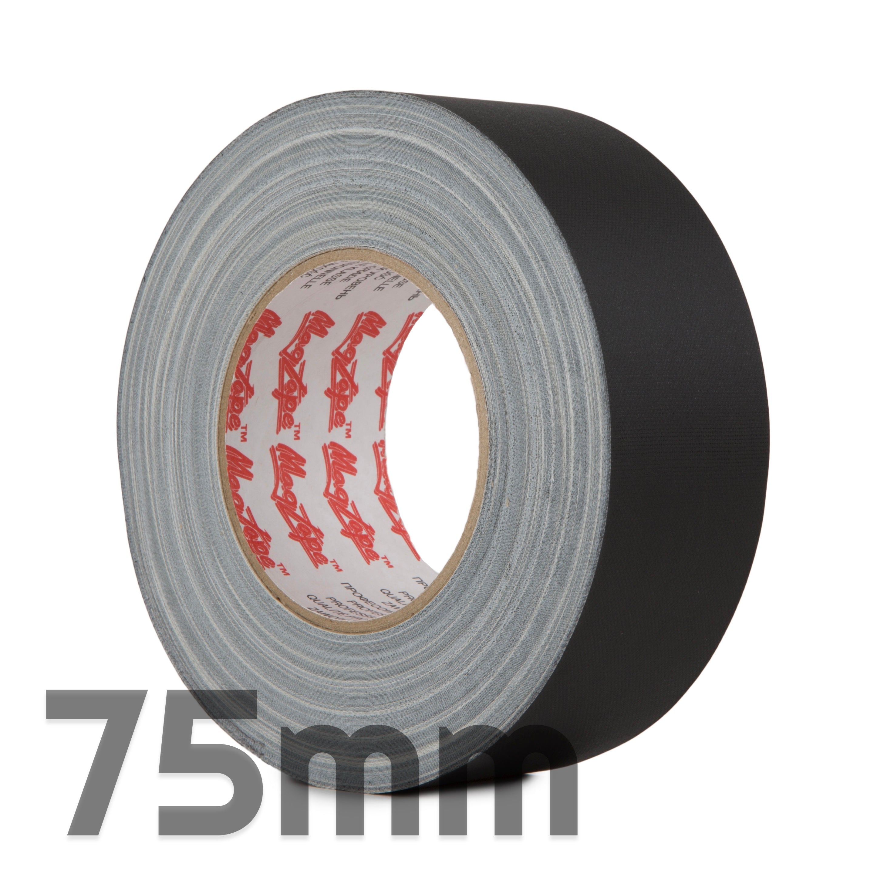 LE MARK MAGTAPE® MATT 500 GAFFER BLACK - 75MM X 50M