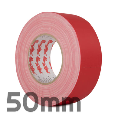 LE MARK MAGTAPE® MATT 500 GAFFER RED - 50MM X 50M