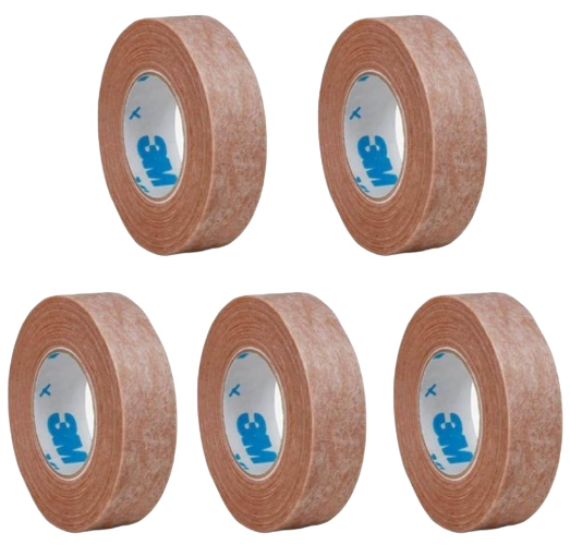 3M™ Micropore™ Surgical Tape Brown - 1.25cm x 9.1m