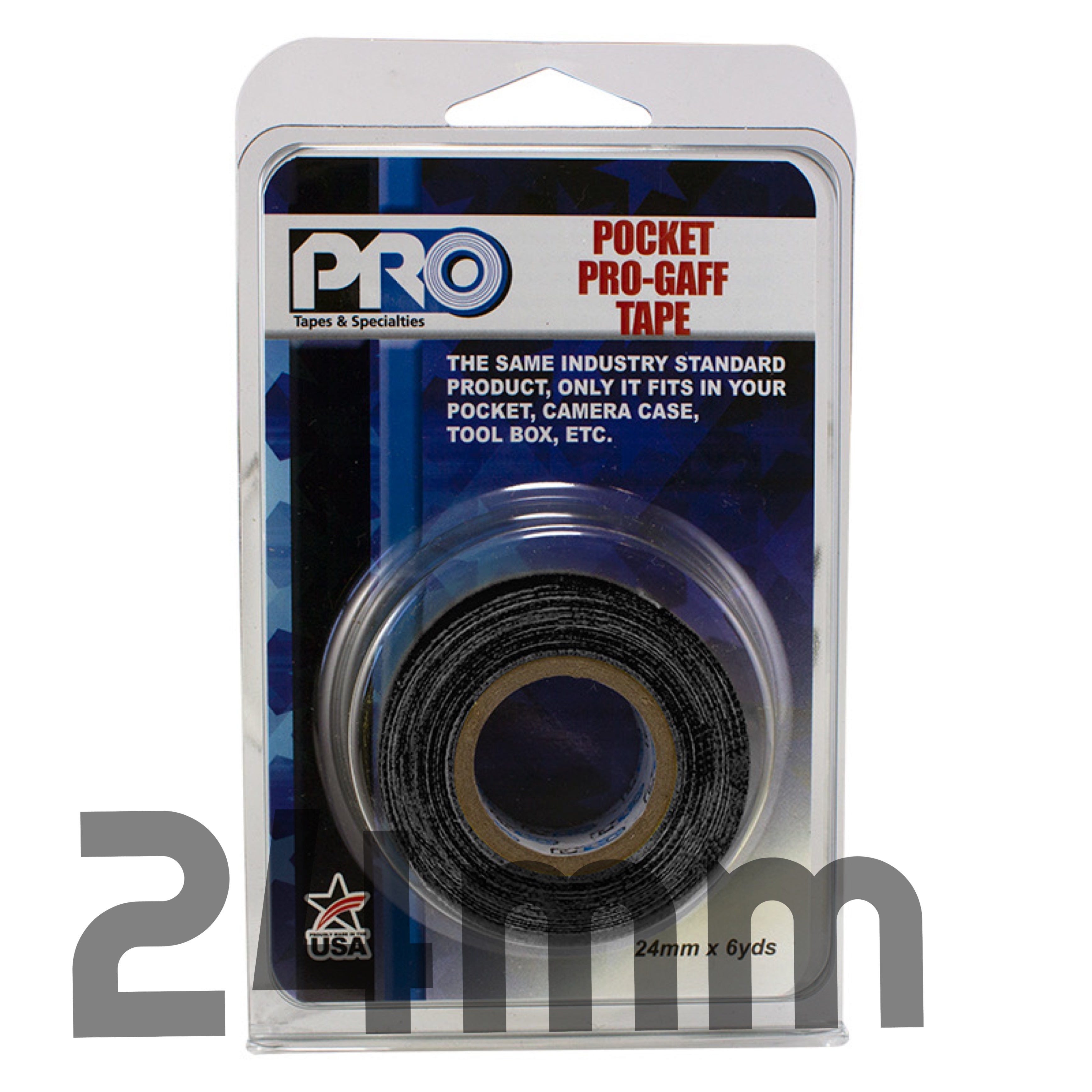 PROGAFF POCKET 24MM X 5.4M -  - BLACK