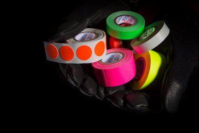 PROGAFF POCKET 24MM X 5.4M - MINI GAFFER ROLLS - NEON GREEN