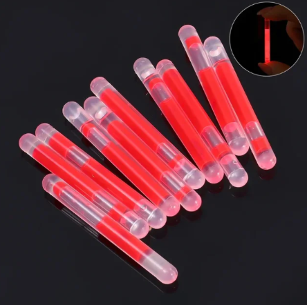 Glowing Bright Colorful Light Chemical Fluorescence Sticks - 4cm (10PCS)