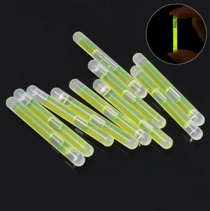 Glowing Bright Colorful Light Chemical Fluorescence Sticks - 4cm (10PCS)