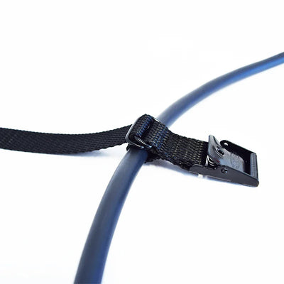 ARNO 25MM (W) X 200CM (L) BLACK PP/BLACK EXTRA LOOP (Pack of 5)