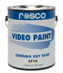 ROSCO #5710 CHROMA KEY BLUE - 1 GL
