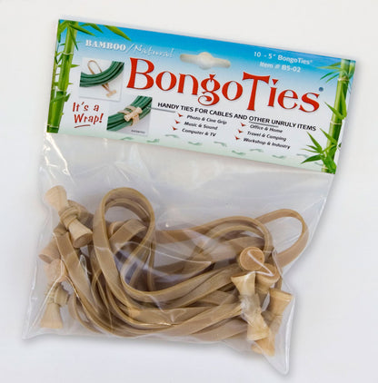 BONGOTIES NATURAL COLOR - (PK-10 PC)