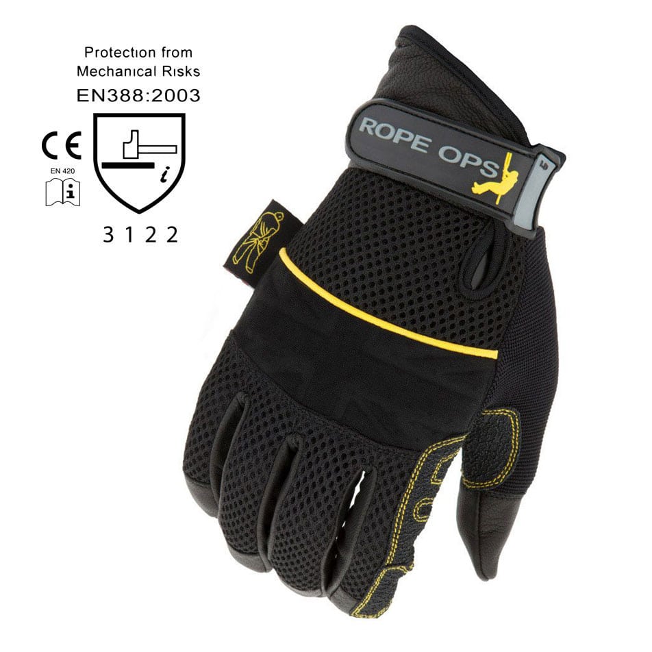 Dirty Rigger Dty-0.5orgl Gants De Travail Grand - Noir Ultra Légers