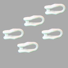 Load image into Gallery viewer, SNAP-ON NYLON PLASTIC SHACKLES - WHITE (Pack of 5)