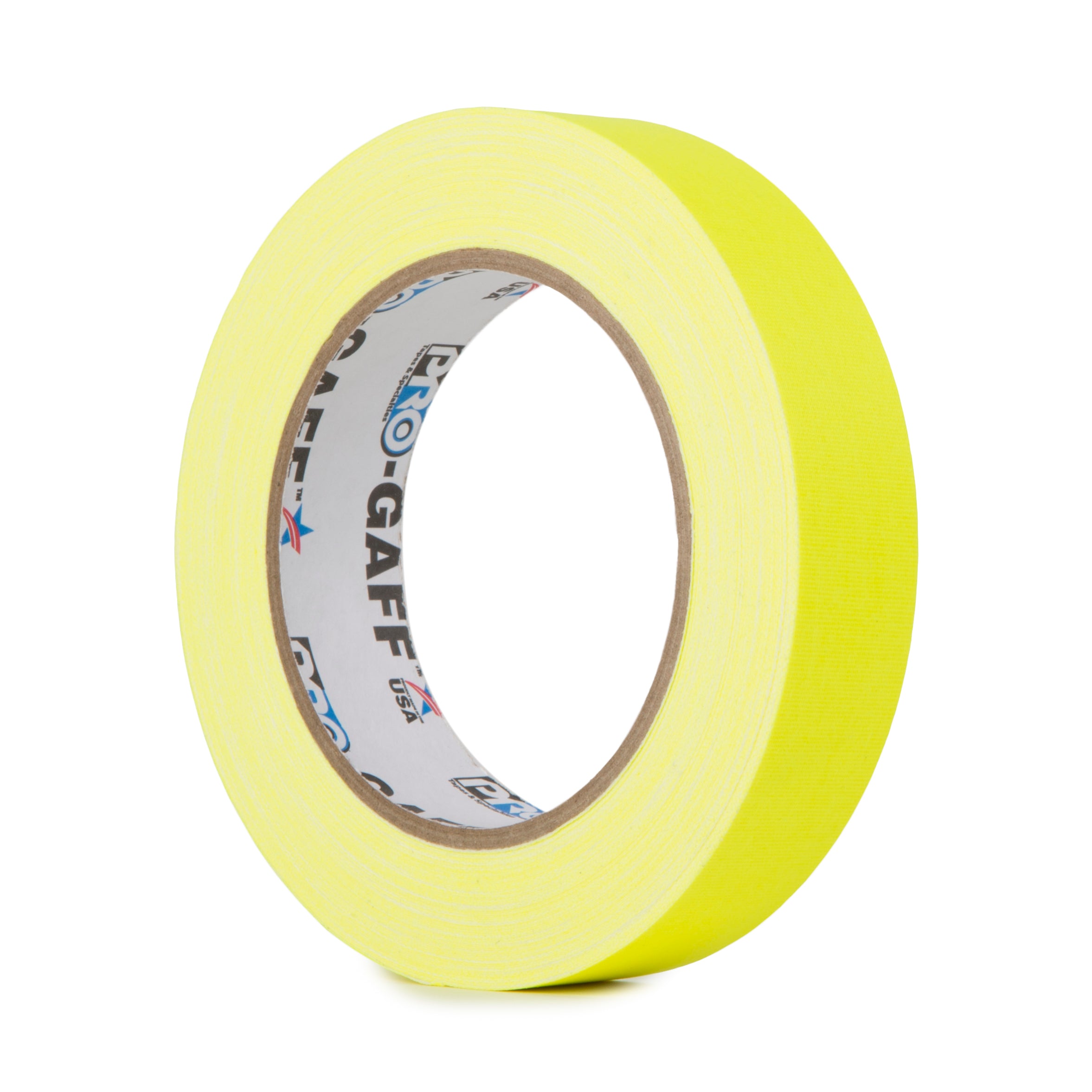 PRO GAFF TAPE FLUORESCENT 24MM X 25YDS YELLOW