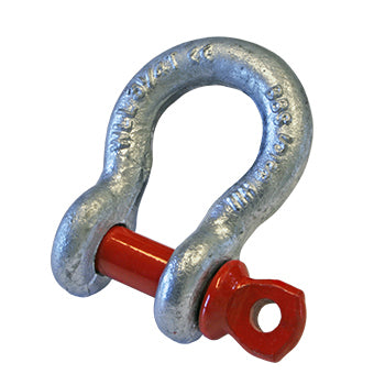 SCREW PIN BOW SHACKLE 0.75 TON